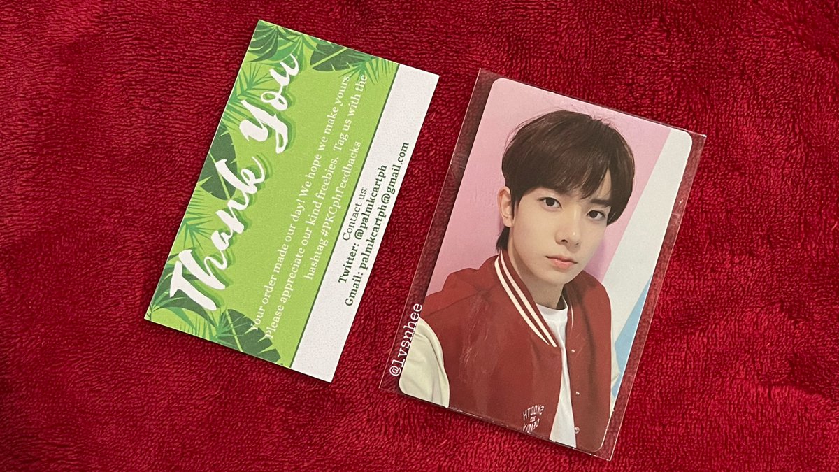 lvsnhee's tweet photo. [💌]
   ↳@palmkcartph | #PKCphFeedbacks 

hiii! hee came home safely! thank you so much for this and also for the cute freebies, i really love them! ♡ https://t.co/YpDgBJhpIp