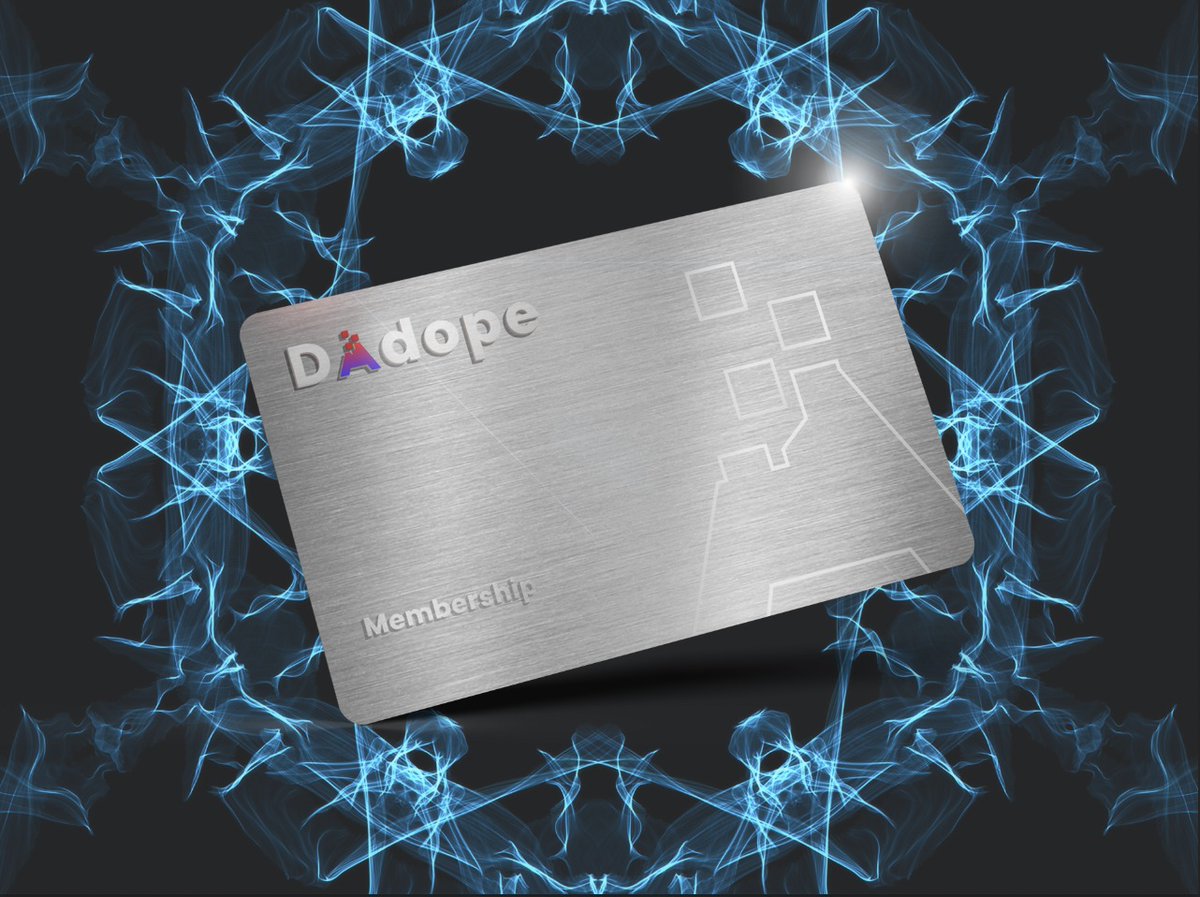 dAdOPE_Studio's tweet photo. 🌟DAdope Giveaway🌟🎁🎁

#Giveaway  Three @DAdape membership to our followers!
You will receive 6-8 unique NFTs plus lifetime DAdape membership!!

1️⃣RT &amp; Follow  @dAdOPE_Studio
2️⃣Tag 3 friends
—————————-
☑️BONUS TASK join 
https://t.co/pPQ627NetO

⏰Winner announced on 11 NOV https://t.co/XzMC8PIY7F