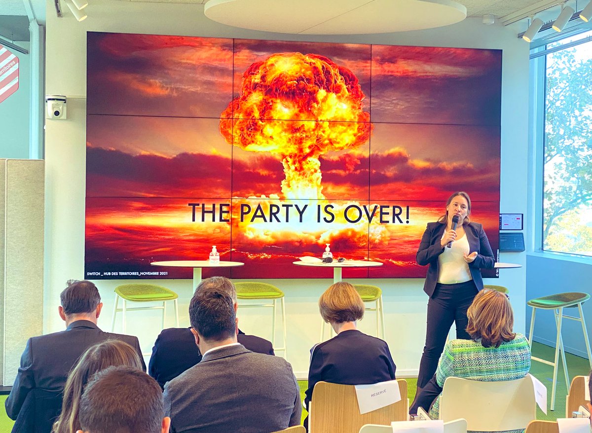 Séquence inspiration décapante avec <a href="/Armellou/">Armelle Solelhac</a> #HubdesTerritoires <a href="/BanqueDesTerr/">Banque des Territoires</a> 👉🏻 un monde sans friction 🌳 donner du sens ☀️ le tourisme régénératif  #tourisme