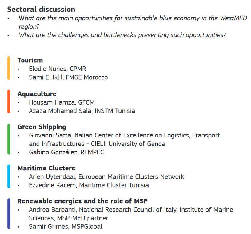 IMC_CPMR's tweet photo. Happy to contribute to @WestMedStrat to underline opportunities for #SustainableTourism in the #Mediterranean ๐ฑ
#IntegratedApproach to governance, shift of paradigms #Social & #CircularEconomy, #GreenDigitalization, #Mainstreaming of innovation, admin. #CapacityBuilding โ๏ธ๐ฝ๐ https://t.co/V1EDhzcO5E