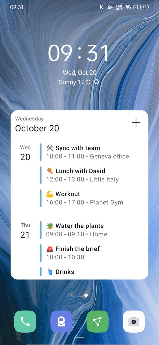 ProtonPrivacy's tweet photo. Android users: create and send events in Proton Calendar and get a quick view of your agenda right from your homescreen! Introducing the Proton Calendar widget, available in both light and dark mode. Try it today: https://t.co/N5pzNoHqKn https://t.co/cOptcmIYDz