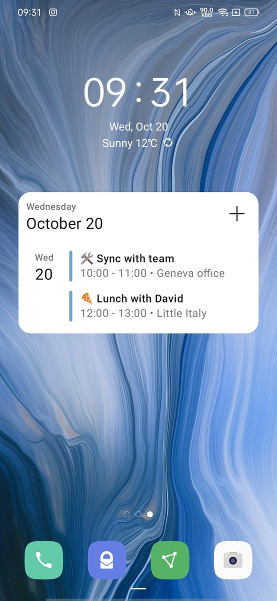 ProtonPrivacy's tweet photo. Android users: create and send events in Proton Calendar and get a quick view of your agenda right from your homescreen! Introducing the Proton Calendar widget, available in both light and dark mode. Try it today: https://t.co/N5pzNoHqKn https://t.co/cOptcmIYDz