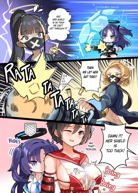 Celebrating the opening of the global server.
who's your main tank?
#bluearchive 