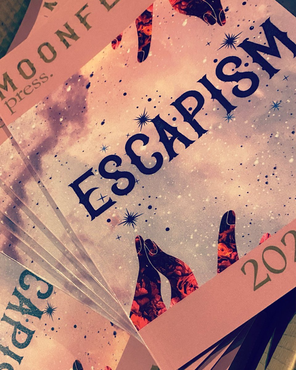 ✨🌸ESCAPISM IS HERE!🌸✨

Our first ever print issue is now available to buy at our website using the link below!

✨ We hope you’ll enjoy the gorgeous work featured!

✨ Help support us with future paid projects by buying a copy!

✨ Escape with us!

moonflakepress.com/print-issues