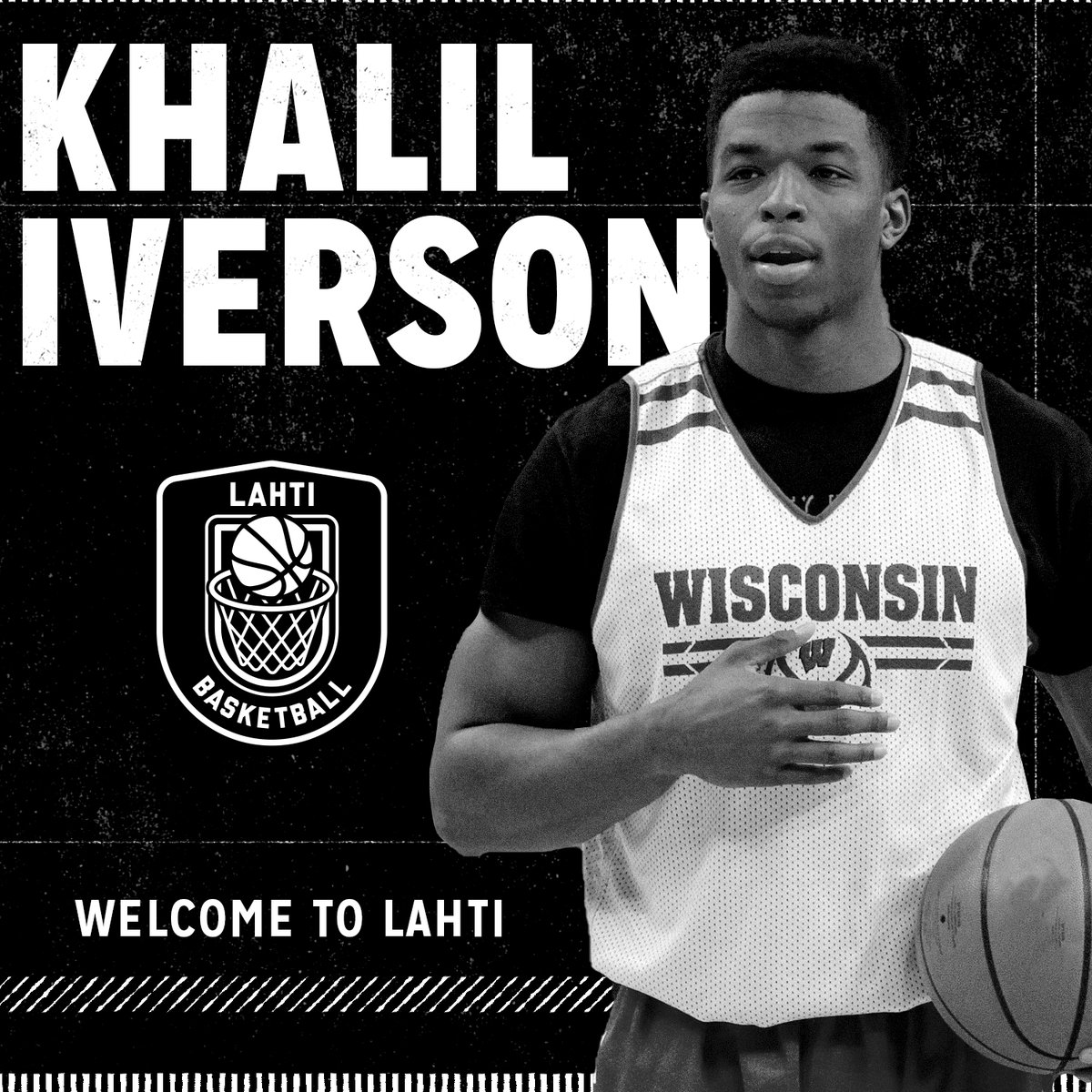 Khalil Iverson Lahti Basketballin riveihin. 

Lahti Basketball on tehnyt loppukauden sopimuksen Khalil Iversonin kanssa. 

Lue koko uutinen lahtibasketball.fi/index.php/2021…

Welcome to Lahti, Khalil!

📸: <a href="/sellekhanks/">SELLEKHANKS</a>