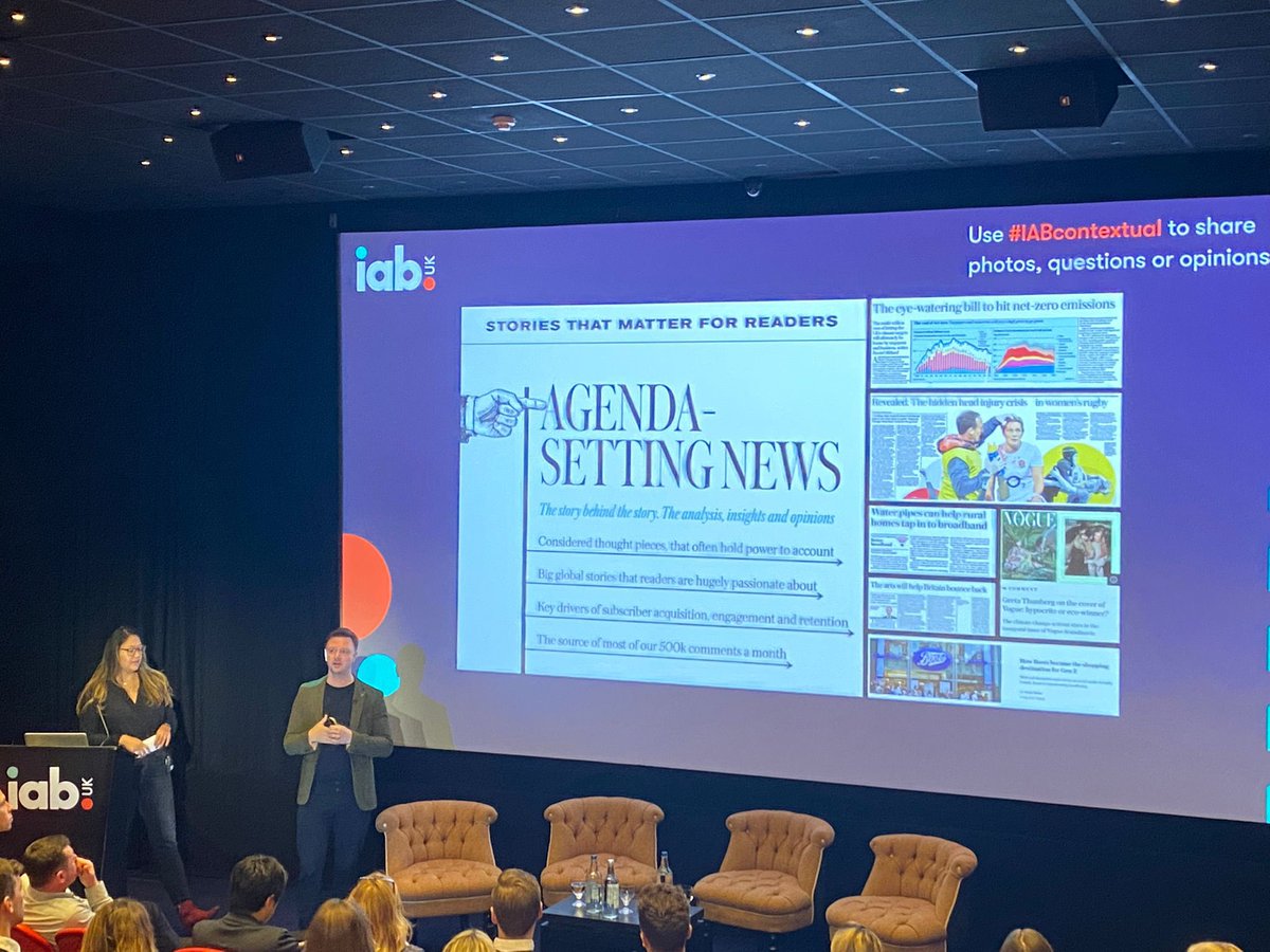 Don’t underestimate the value of premium news environments, say <a href="/TelegraphWorks/">Telegraph Works</a>’ Samara Hocihara &amp; Anthony Crocker. When it comes to environmental news, advertisers on The Telegraph would miss 94% of relevant content if they targeted by vertical rather than context #IABcontextual