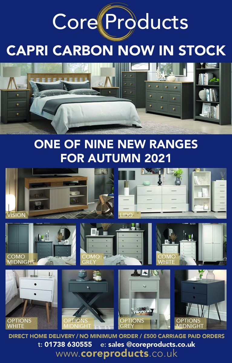 Nine new ranges now in stock. #furniture #furnituredesign