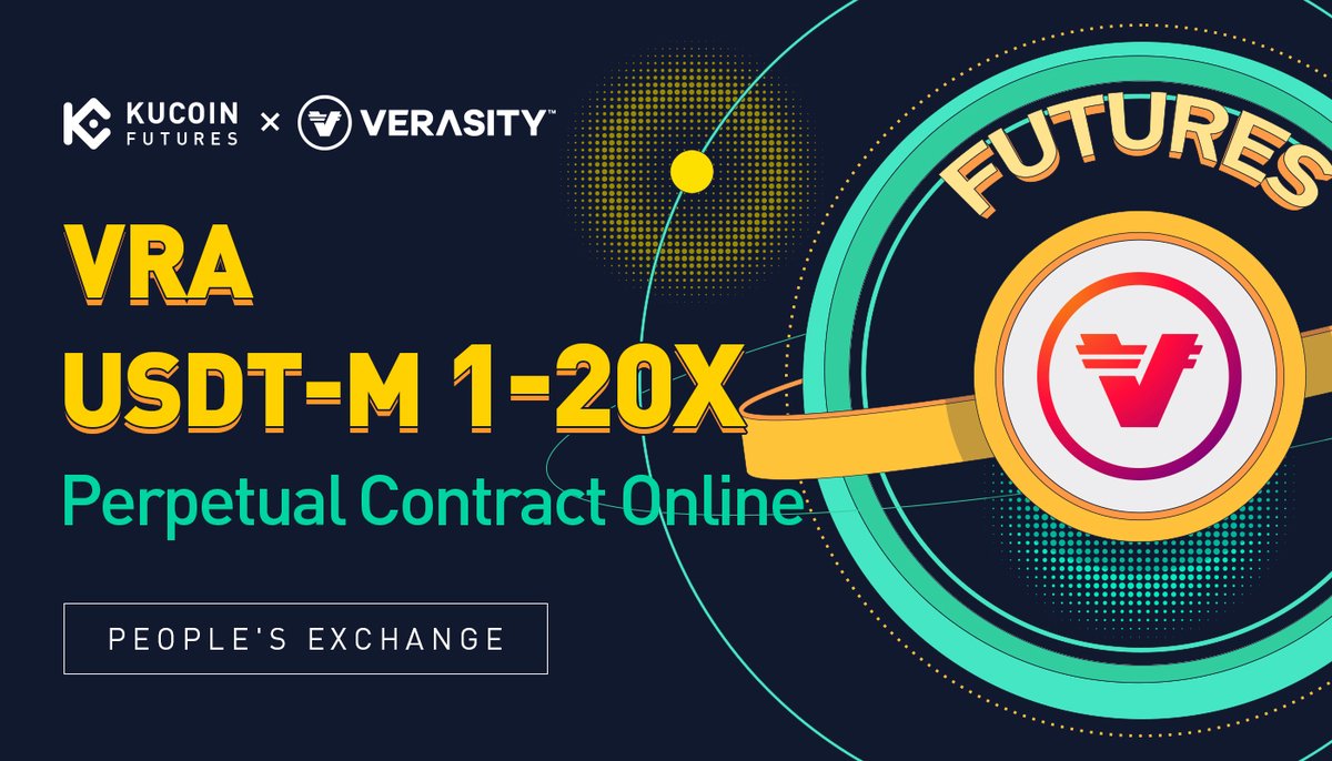 kucoincom's tweet photo. #KuCoinFutures Has Launched USDT Margined $VRA @verasitytech Contract

➡️ https://t.co/BuzPc1uUU4 https://t.co/tktgGaLgsK