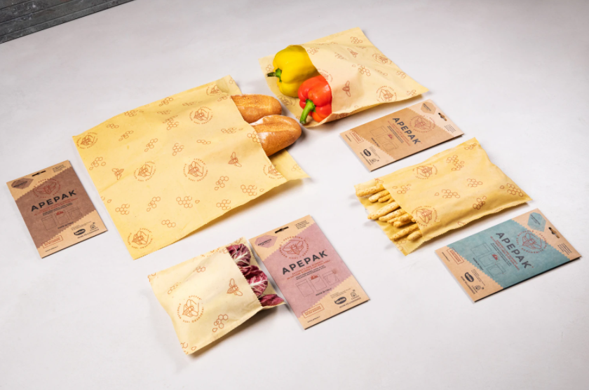 ApepakI's tweet photo. #Ecological_food_packaging
#beeswax_make_food_bag
A new daily solution to save plastic and extend life to food.
The new Apepak® bag is a practical way to keep fresh food in the fridge, take a snack to work or a snack to school.
visit us: https://t.co/PrG6QVDbCj https://t.co/NyFs4eUv18