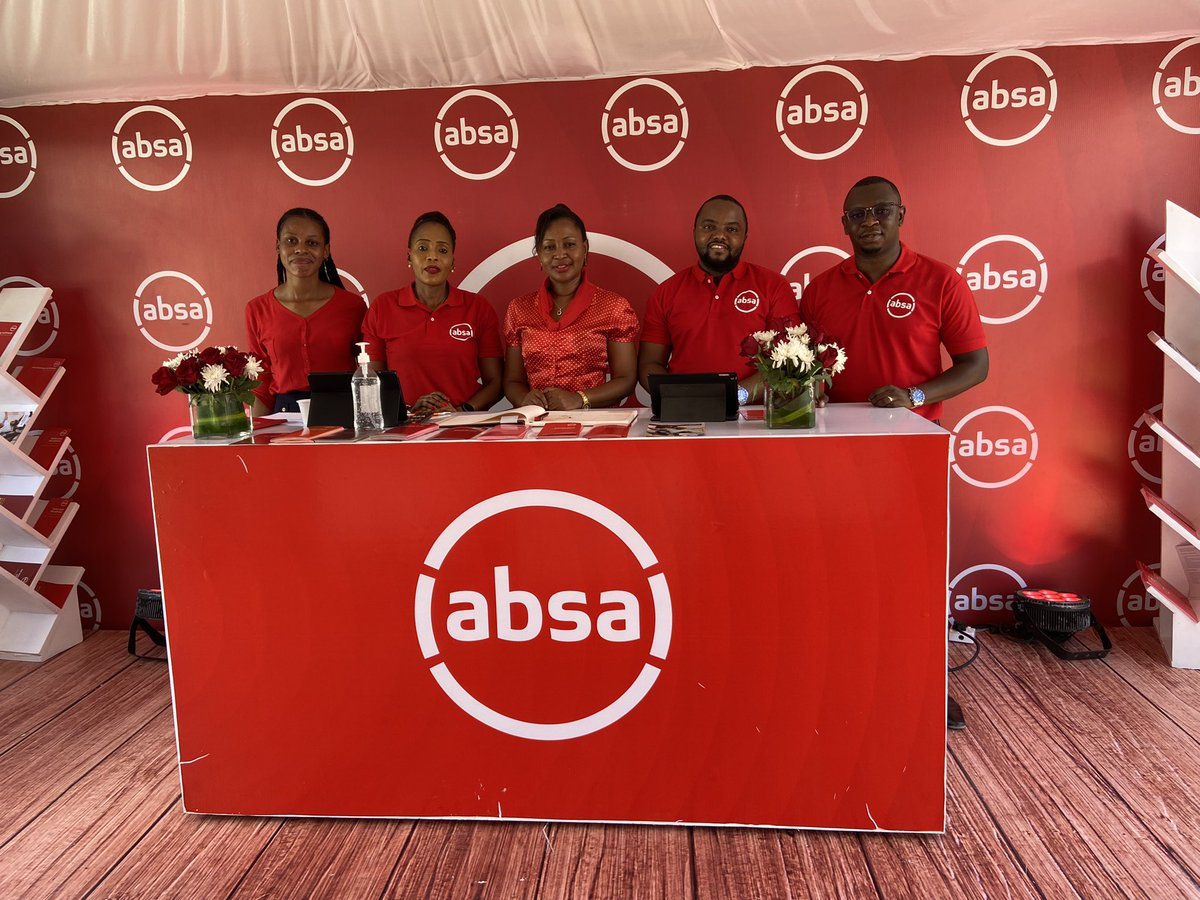 AbsaTanzania's tweet photo. Don't miss our tent here in Mnazi Mmoja to know more about our products and financial education services. 
#ThisIsAbsa https://t.co/K2MpNvFMYo