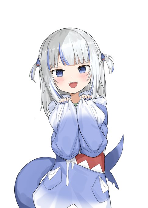 どうも、サメです～🦈
#gawrt 