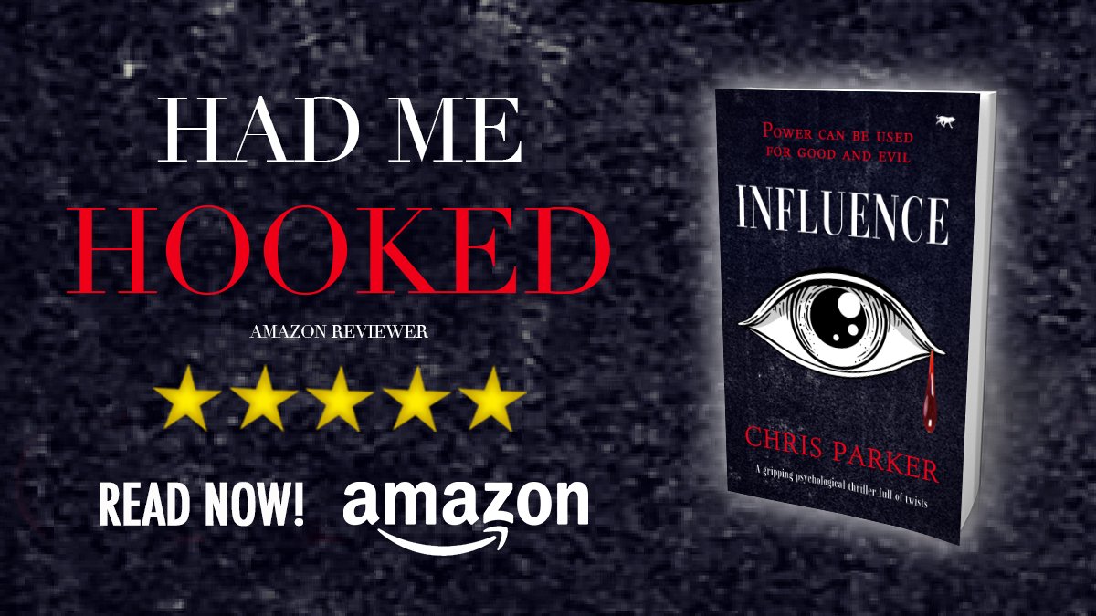 💥Out now - for just £0.99! 💥
Influence by Chris Parker.

A chilling thriller that follows a twisting trail of dead bodies—and damaged minds—from the author of Monk...

‘Draws you in and grabs you... Brilliant!’ Amazon Reviewer, ⭐⭐⭐⭐⭐

geni.us/Influence1 #newbook
