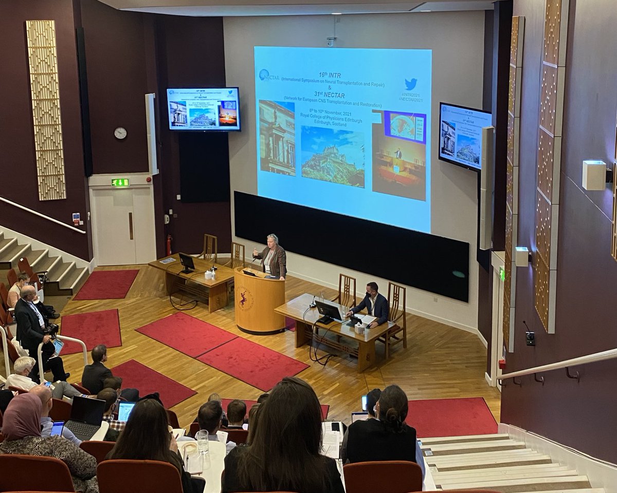 HelenMatthewsQ's tweet photo. Fantastic to be in Edinburgh for #NECTAR2021 organised by @KunathLab @PDandHDLab @CureParkinsonsT @ScienceofPD https://t.co/GfAJ6grHGh