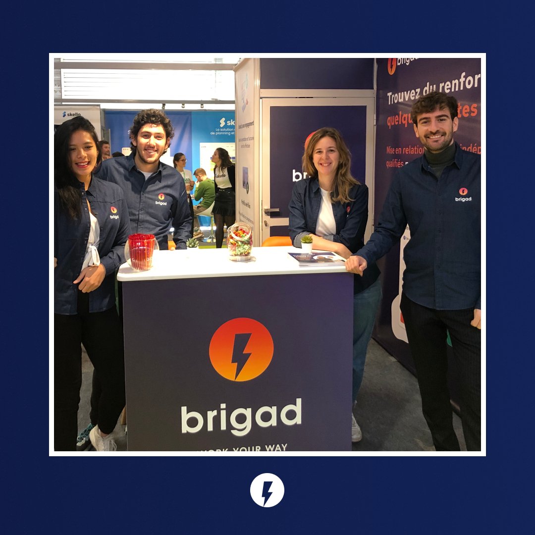 joinbrigad's tweet photo. Nous sommes aussi présents au salon @foodhoteltech ⚡️
Venez rencontrer notre superbe équipe au stand D40, ils sont là pour répondre à toutes vos questions ❤️
#FHTParis #SalonFHT #foodhoteltech https://t.co/vICzKGeojn