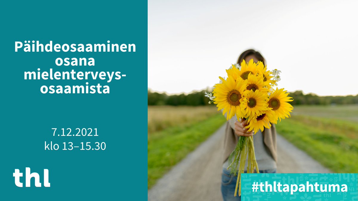 THLorg's tweet photo. Tiesitkö, että mielenterveysosaamiseen kuuluu myös päihdeosaaminen?

Webinaarissamme kuulet muun muassa
✔️ päihdeosaamisen sisällöistä
✔️ päihteitä käyttävien ihmisten palveluissa kohtaamista haasteista.

Ilmoittaudu mukaan 👇https://t.co/vTanHbuSmB

#mielenterveysstrategia https://t.co/xAjMFTvjDi
