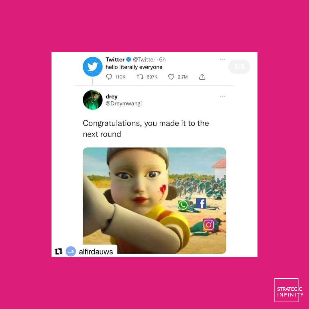 Infinity_STR's tweet photo. Wonder how you can go viral and excel your social engagement rate? Meme Marketing is the way to go. 

Memes are funny, creative, prolific, and the most shared form of content. It goes past monotonous branded content and shares something of value with the audience. https://t.co/nEDWi2WeID