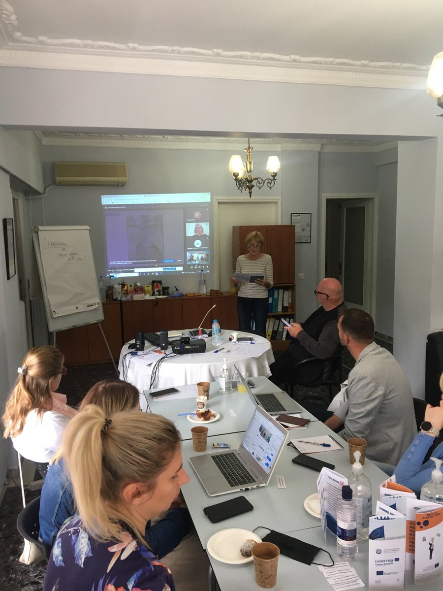 InstituteEild's tweet photo. Today, we are realizing the second day of the BABBAT LTTA in Athens.
#ErasmusPlus #babbat #AdultEducation #LTTA
EILD has received permission to publish photos of the participants. https://t.co/hMBqfJdWAD