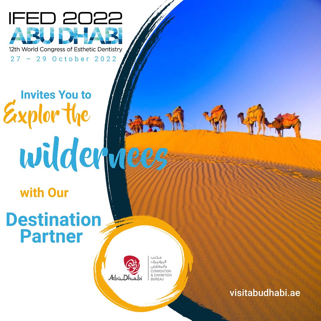 Ifed2022's tweet photo. Register now for IFED 2022 and enjoy your stay in Abu Dhabi. 

Take a look at @VisitAbuDhabi and see what this beautiful Emarat has to offer. 

https://t.co/Rkmyov1kuU

#abudhabi #abudhabilife #uae #dental #explore #safari #travel #dentalconference #IFED2022 #aesthetician https://t.co/rvlzz34Gq4