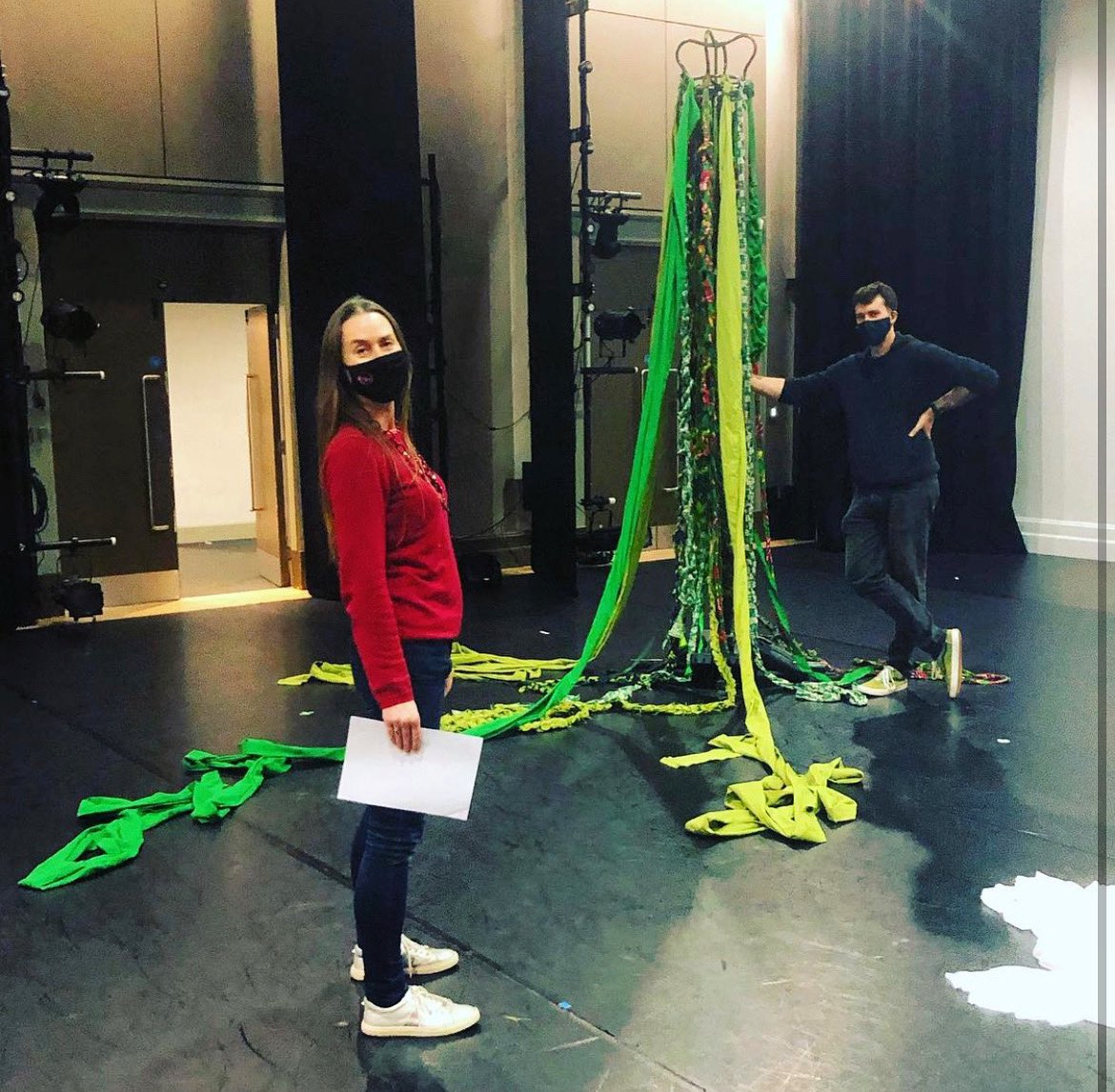 PDSW_org's tweet photo. REPOST
@EllaMesma
“Thankyou to the @PDSW_org team @matt_smee and Jeanette for supporting our get in today!”
Ella means is joining us in our building this week and it’s great to see her again! Can’t wait to see how our space will transform… 🦋
#KeepDancing #PDSW #Papyllon https://t.co/8RxA1Tuibl
