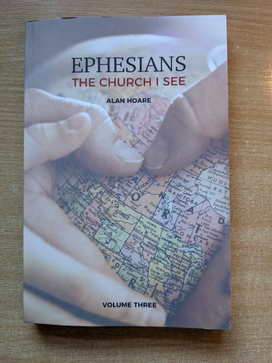 alanerichoare's tweet photo. I am so excited! Today, the third volume of 'The Church I See' - my daily devotional commentary on Ephesians - arrived for its final edit. The trilogy is nearly complete! If you want to pre-order, let me know by PM or email. https://t.co/1xdsN2cYBz