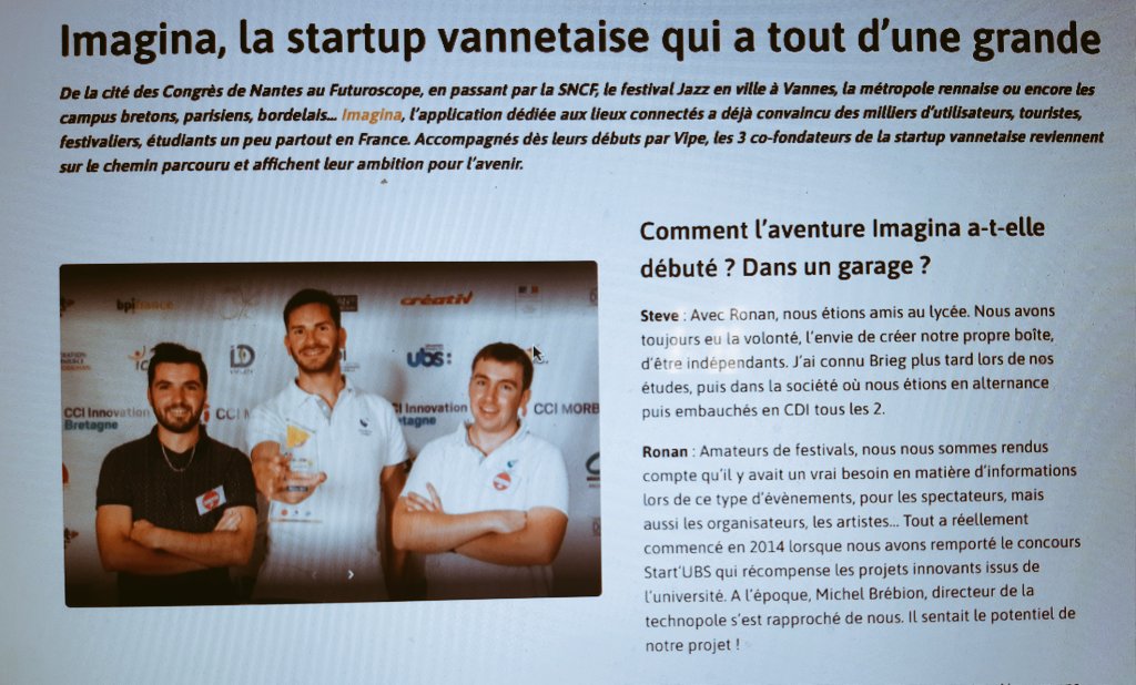 #GFVip2021 et #AutreActu aime et recommande 👇<a href="/ImaginaOfficiel/">Imagina</a> <a href="/VIPEVANNES/">Vipe</a>