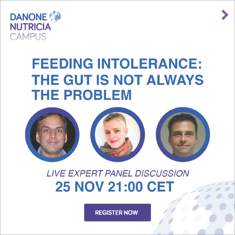 DNCampus's tweet photo. Register now! Prof. Nikhil Thapar, Dr. Sascha Verbruggen &amp; Dr. Luise Marino bring you scientific information and practical advice to better understand &amp; manage children with feeding intolerance &amp; risk of faltering growth. https://t.co/XeF5dkPoiQ

For Healthcare Professionals Only