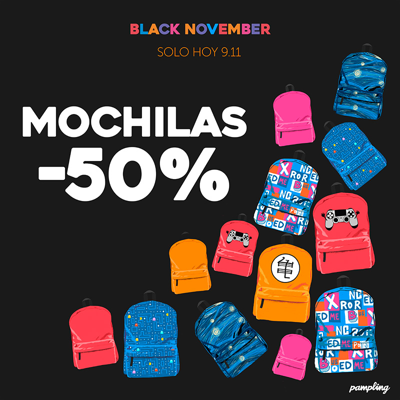 PamplingNews's tweet photo. S O R T E O   E X P R E S S 📣¡Comparte y gana!

✅Haz RT y comparte esta publicación para optar a ganar uno de los bonos de 40€ que sorteamos.

🔥Cada 200RT sortearemos un bono🔥

#BlackNovemberPampling 📲 
Hoy 9/11: 🎒MOCHILAS al 50%

👉🏻 https://t.co/M8E55r6g0l

¡Así de fácil! https://t.co/5pu8dltGGQ