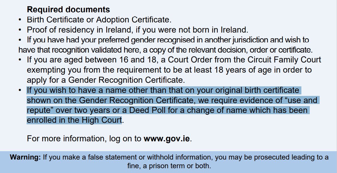 TENI_Tweets's tweet image. TENI are delighted to bring some good news. As a result of administrative changes in the gender recog act review there is no longer a need to provide a deed poll / proof of use of nameapplying for a Gender Recognition Cert. your new name on the application form is sufficient.