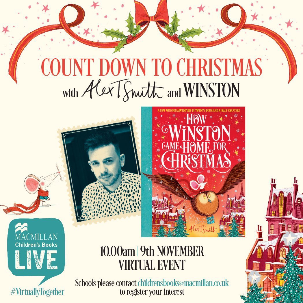 What a wonderful way to start a Tuesday! Can’t wait to get started with this morning’s #VirtuallyTogether schools’ event with @Alex_T_Smith <a href="/MacmillanKidsUK/">Macmillan Children's Books</a> <a href="/Bookishcrick/">Book-ish 📚</a> <a href="/IndiesWee/">Wee Three Indies</a>