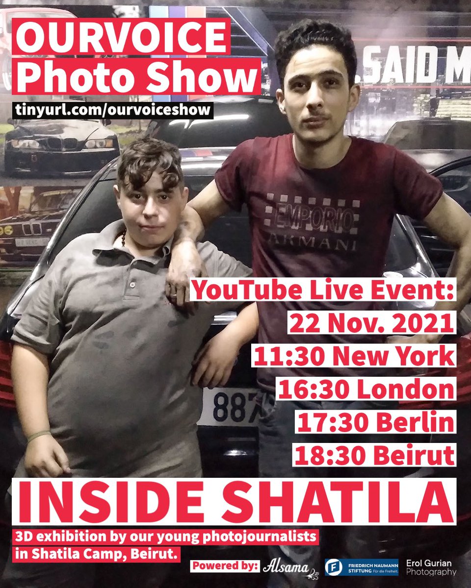 Wer ist dabei beim OURVOICE YouTube-Live-Event am 22.11.?