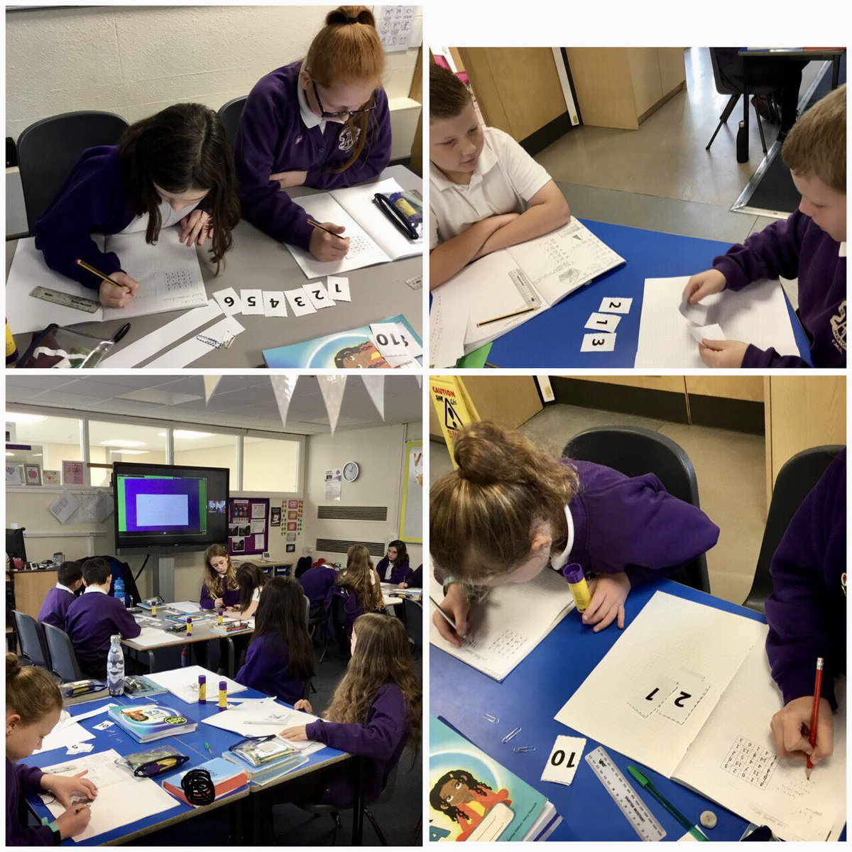 LingfieldPri's tweet photo. Year 6 have really been enjoying our live Maths lesson for #nationalmathsweek ! https://t.co/aXAuz6BzVT