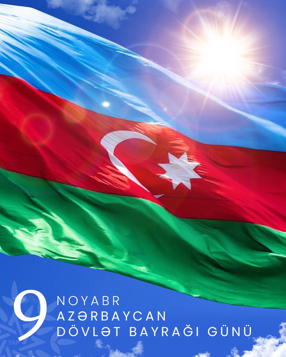 nabizadavugar2's tweet photo. Bayraq mənliyimdir Bayraq kimliyim
Bayraq öz yurduma öz hakimliyim!
Bayraq günümüz mübarək 🇦🇿
#9noyabr #bayraqgunu #QarabağAzərbaycandır https://t.co/j1tIc4WKCv