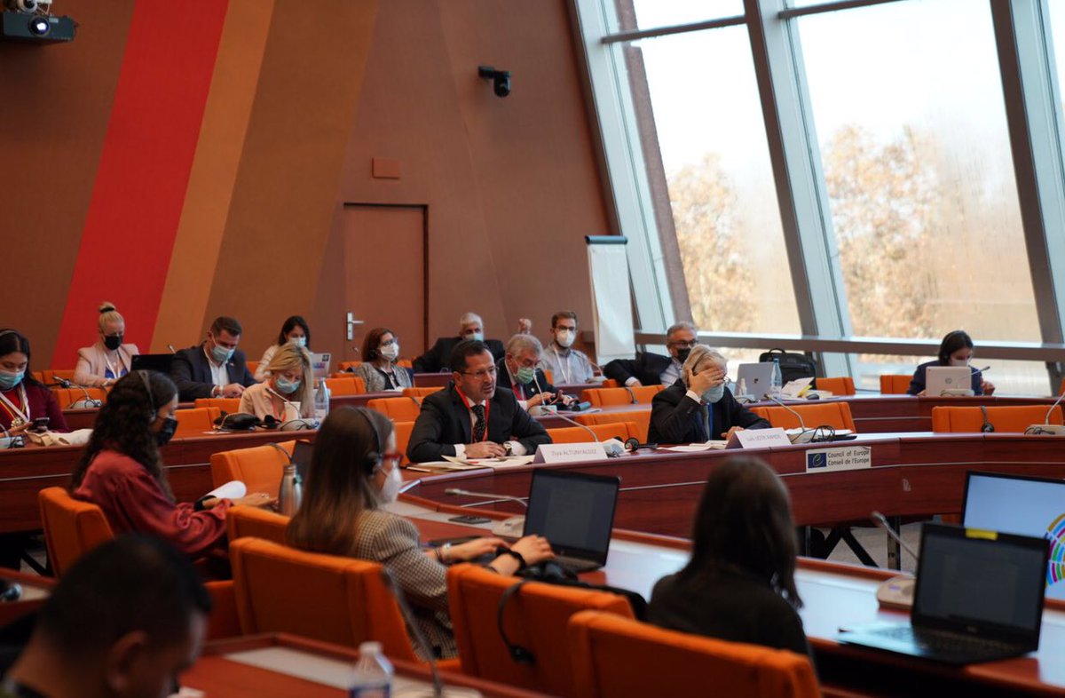 ZiyaAltunyaldiz's tweet photo. ▶️ The 2nd day of @WFDemocracy:
We are in #Lab3 to share our experience with democratic initiatives from different countries to bring broader perspectives w/ @LeiteLramos.
I believe sustainable environment is essential to preserve fundamental human rights.
@PACE_News @AKPM_TR https://t.co/wx8mMXwhWy