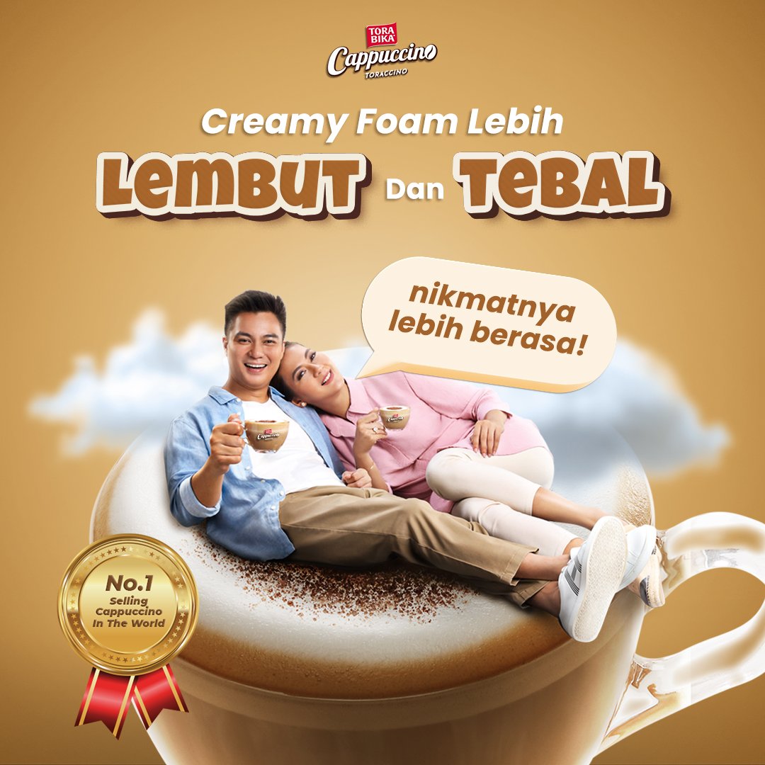 Nikmatnya ngopi makin berasa dengan Creamy foam yang lembut dan tebal!

Setuju kan Frens?

#TemanSantaiPalingNikmat
#No1CappuccinoInTheWorld