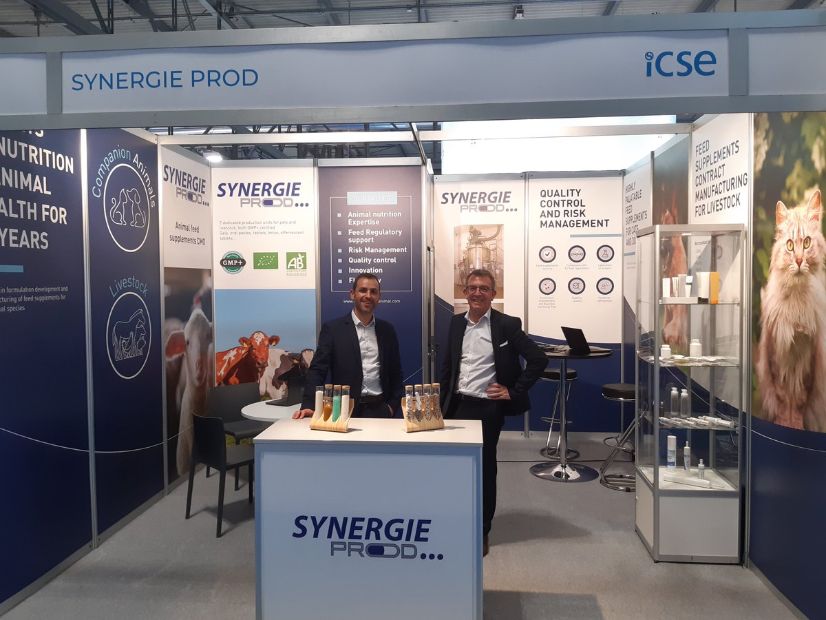 LeGouessant's tweet photo. En direct du @CPhIWW à Milan où nos équipes #SynergieProd sont heureuses de retrouver le chemin des salons
📍 RDV stand 2B94
🗓️ du 9 au 11 nov.
pour découvrir leurs solutions en matière de formulation et fabrication d’aliments complémentaires pour animaux d'élevage & de compagnie https://t.co/Pcm4RgUPxv