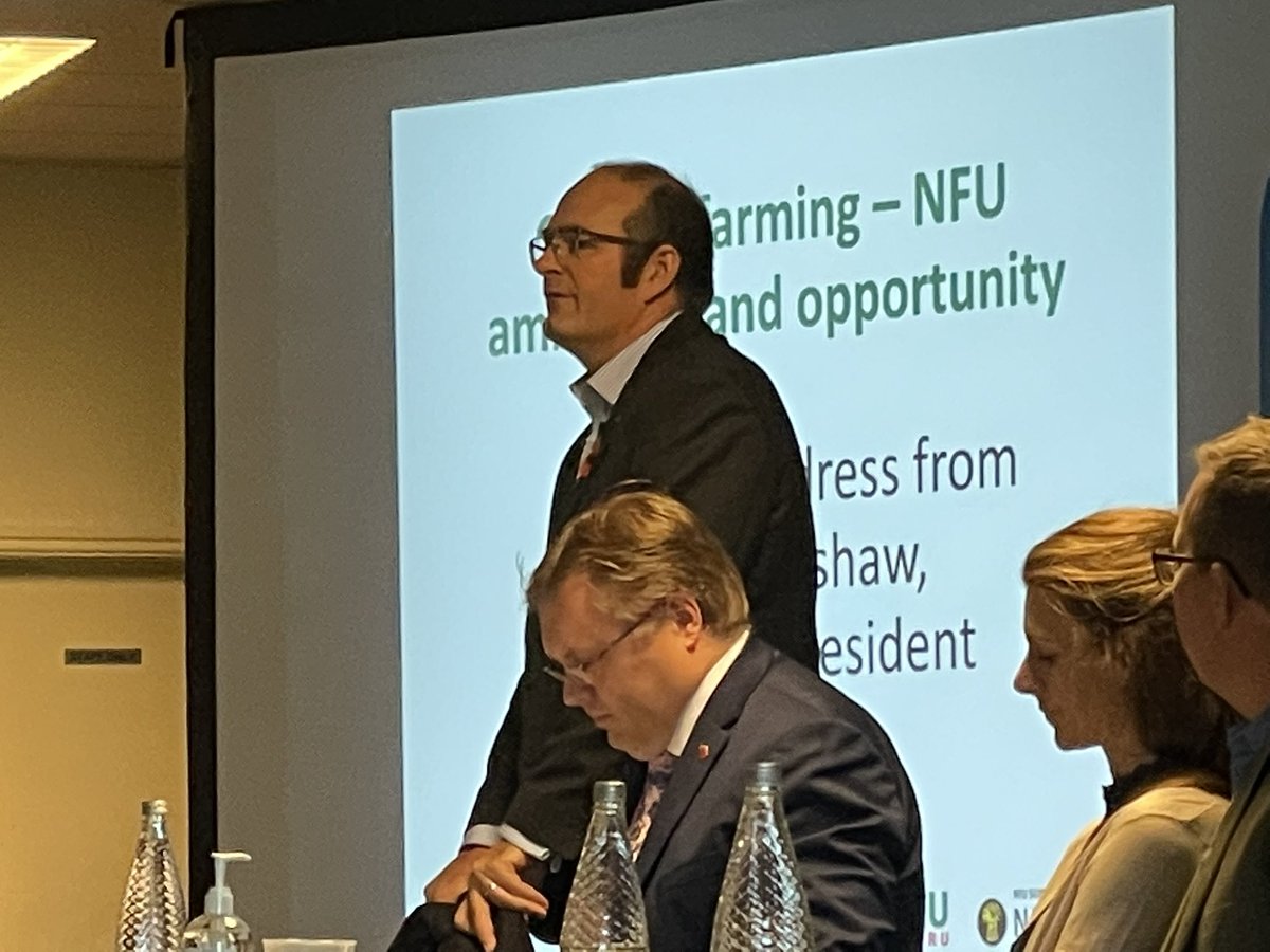 nfumidlands's tweet image. 🗣 @ProagriLtd begins #emec21:

“We need to ensure our carbon footprint is as small as possible to be world farming leaders in net zero.”

“50% lower emissions than the global average from our beef sector is a great story to tell.”