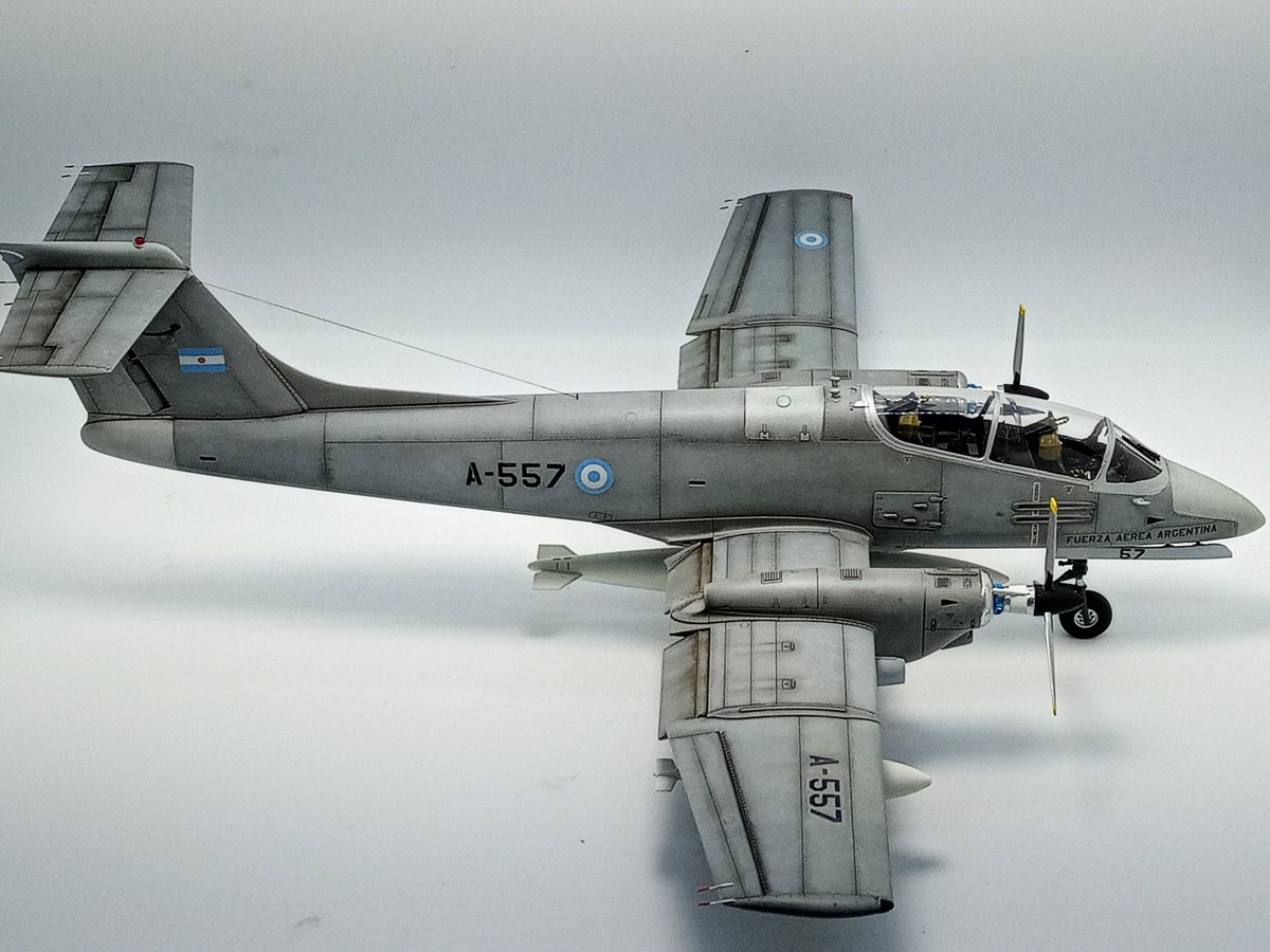 KineticModelJP's tweet photo. アルゼンチンのアリエルディエゴによって構築されたIA-58プカラキネティックモデル1/48スケール https://t.co/eZoYxRrnOB