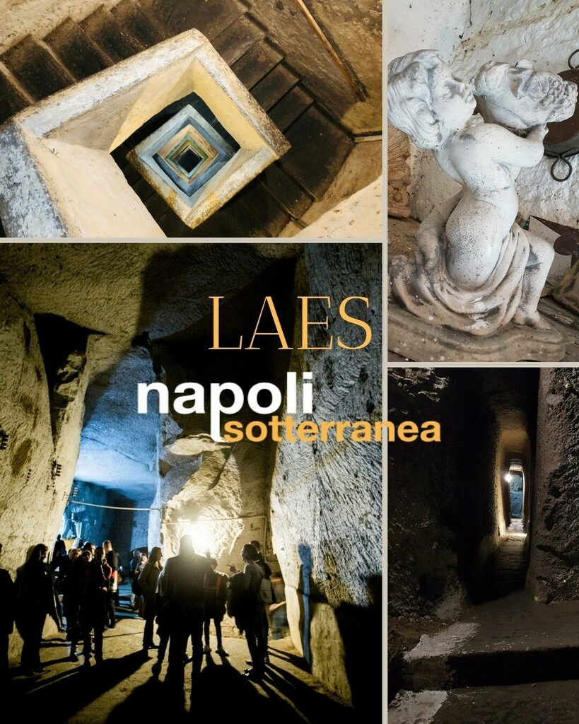 🔦 Le suggestive e affascinanti escursioni nella Napoli Sotterranea a cura dell'associazione L.A.E.S. alla scoperta dello storico sottosuolo di Napoli. 

👣 L'escursione ha inizio nei quartieri spagnoli, da uno dei vicoli della Napoli vecchia, ed attra… instagr.am/p/CWDNT5htJfJ/