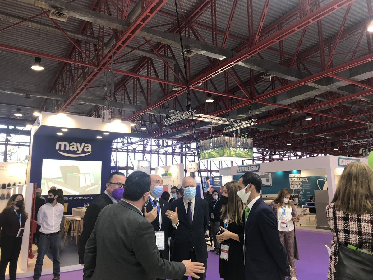 Rev_Limpiezas's tweet photo. Inauguración de @Hygienalia 2021con
Natxo Costa, subsecretario de la Conselleria de Economía Sostenible, Sectores Productivos, Comercio y Trabajo. #limpiezapro #ASFEL #AEFIMIL #AFELIN https://t.co/6TGd6WfgpN
