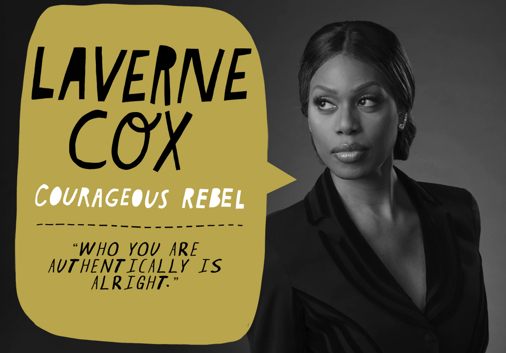 RebelSocietyBTC's tweet image. Laverne Cox is the first transgendered person nominated for an Emmy paving the way for a more inclusive TV cast in the mainstream! Can we say #Trailblazer #Trendsetter #LGBT+ #GenderEquality #HonorableMention Get it girl! Stand up for what you believe in or fall for anything!