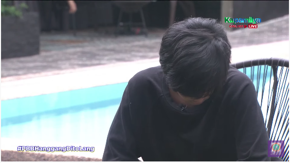 PBBabscbn's tweet photo. You can't lose feelings immediately -KD #PBBHanggangDitoLang https://t.co/GIEoYSaiAG