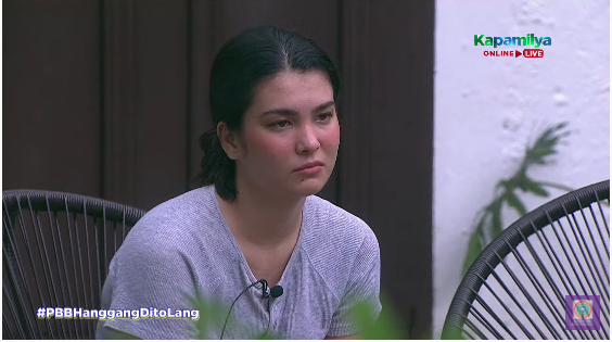 PBBabscbn's tweet photo. You have to move on -Anji
I want to move on -KD  
#PBBHanggangDitoLang https://t.co/HOzJFPnqAO