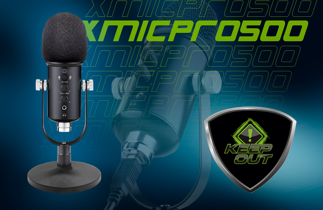 KeepOut_Gaming's tweet photo. Uno de los #micrófonos de #KeepOut ofrece todo lo que necesitas para llegar a ser el mejor #caster.
Completa tu #setup y #estudiodegrabación. Es ideal para uso en #videojuegos, #Youtube, #vblogs, #Podcast, #Videoconferencias, etc 💚
https://t.co/mHvjL8XFI9 https://t.co/SmO69RZYNC