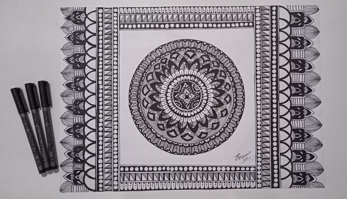 JMahavaria's tweet photo. #mandala #art #artwork #ArtistOnTwitter #mandalaart #Artist #Happiness

Mandala Art 🤍🤍 https://t.co/lK3q00uut2
