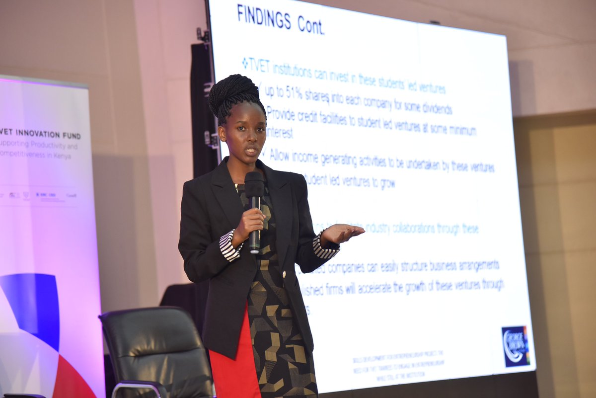 The second session whose theme 'Supporting Innovation and Entrepreneurship in TVET' has been moderated by <a href="/tenpKE/">The Eldoret National Polytechnic</a> #KEFEP lead, David Chepkangor, and comprised presentations from #TVET institutions, <a href="/NENAP_ke/">North Eastern National Polytechnic</a>, and <a href="/coastinstitute/">Ttnp_Official</a>.
#CICanKenya2021AppliedResearchForum