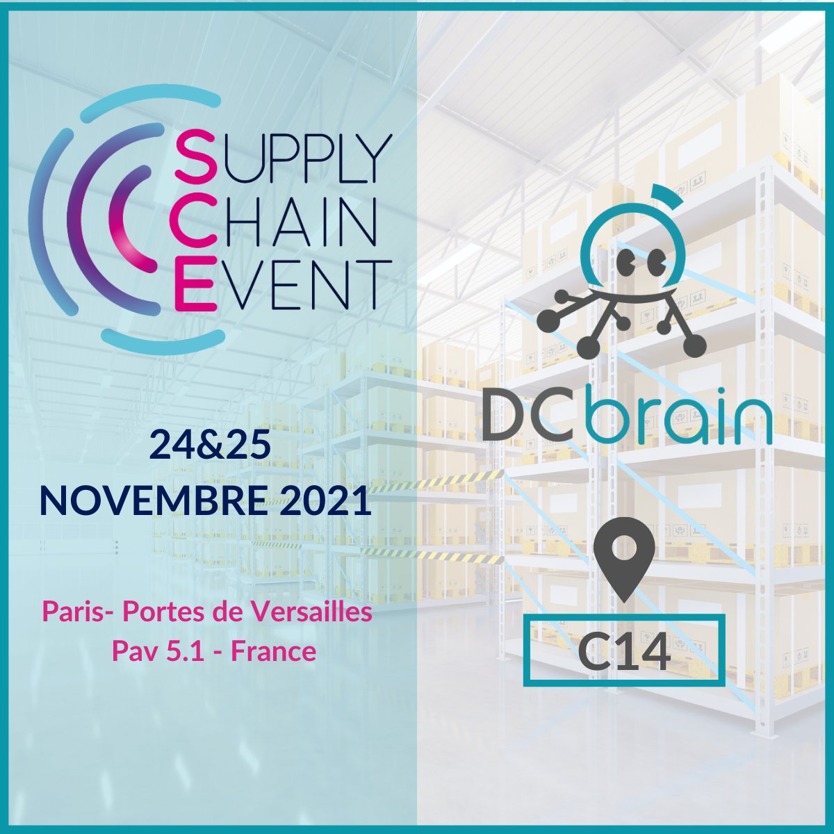 Le #SupplyChainEvent arrive à grands pas ! 
Retrouvez nous sur notre stand C14📍 ou bien lors de notre conférence le 25 Novembre à 15h15 🎤 ou encore lors de la remise des prix du Digital Award le 24 Novembre à 18h ! 🏆

Inscrivez vous ici  👉 hubs.li/H0-RCLC0