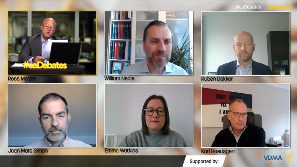 In case you missed it, here's a link to watch this morning's #eaDebates on #circulareconomy #sustainableproducts and #digitalproductpassports. Thanks to <a href="/EURACTIV/">Euractiv</a> for the invitation and to my fellow panellists for an interesting discussion!