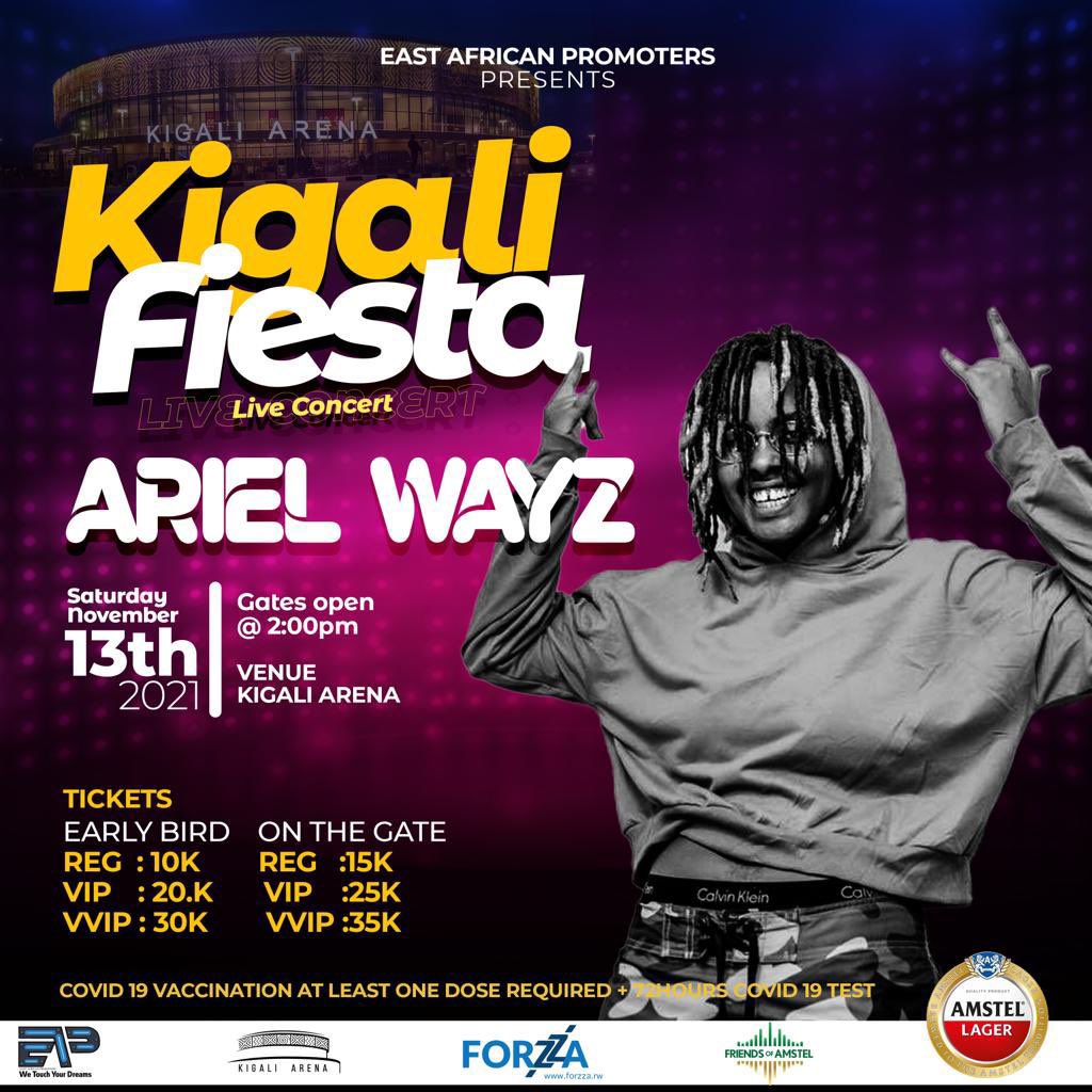 Intore_ent's tweet photo. You didn’t get to see @Ishkevin_ perform #Ibitambo last time out!
Come 13TH NOV at the KIGALI FIESTA with @Omah_Lay you’ll have a chance to!
@junokizigenza
@BushaliT
@arielwayz
@NemeyePlatini
BUY YOUR TICKETS NOW 👇🏾
https://t.co/QYliHVWHKv
#Kigalifiesta #Concerts #RwOT https://t.co/nifG6Yt1y6