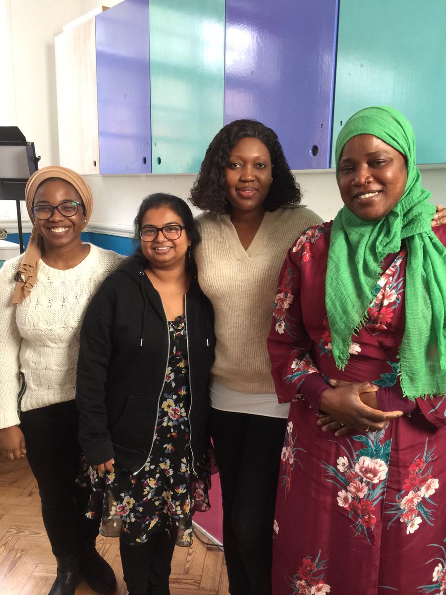 SundialCentre's tweet photo. We're filming our new series of films tackling abuse issues.
We’d like to say a big THANK YOU to Fatou and all the women at @RefugeeOxford for their partnership &amp; help with this film about Modern Slavery. What a brilliant discussion!
#OACFilms #ModernSlavery #SpeakUp #SmashTaboos https://t.co/5bT7BsSR3Q