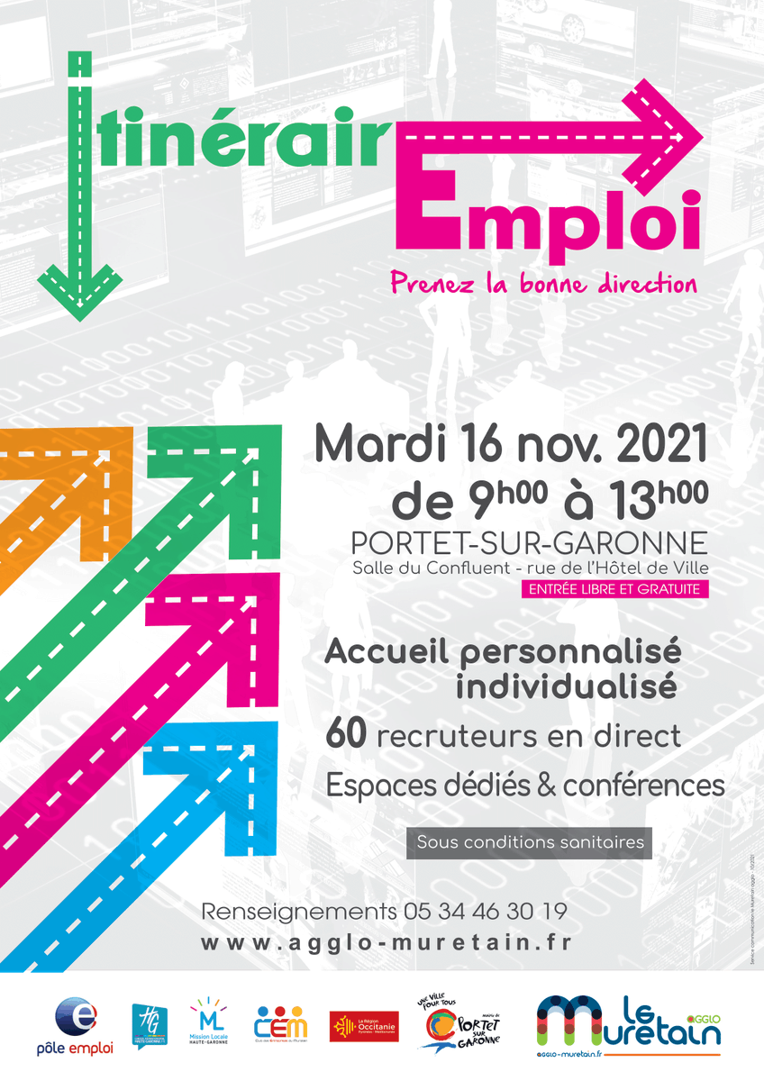 Vous êtes actuellement à la recherche d’un emploi ? La création d’entreprise vous intéresse ? 💡
Venez nous rencontrer sur le salon Itinéraire Emploi le mardi 16 novembre à Portet-sur-Garonne ! 📅
#entreprendre  #toulouse #rencontre #prêtdhonneur  #communauté #réseauinitiative